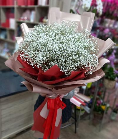 Букет цветов из: Гипсофила в Душоново