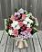 Букет цветов из: Альстромерии, Гвоздики, Розы и Хризантемы в Душоново