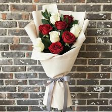 Букет цветов из:  Розы в Душоново