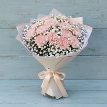 Букет цветов из:  Гвоздики в Душоново