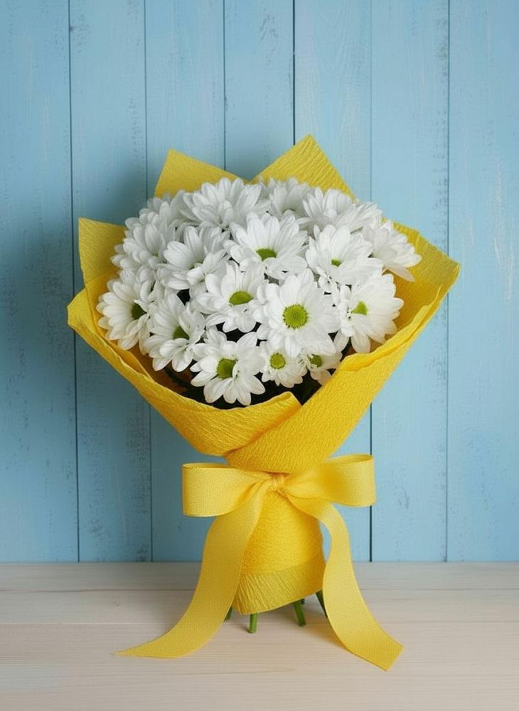 Букет цветов из: Хризантемы в Душоново