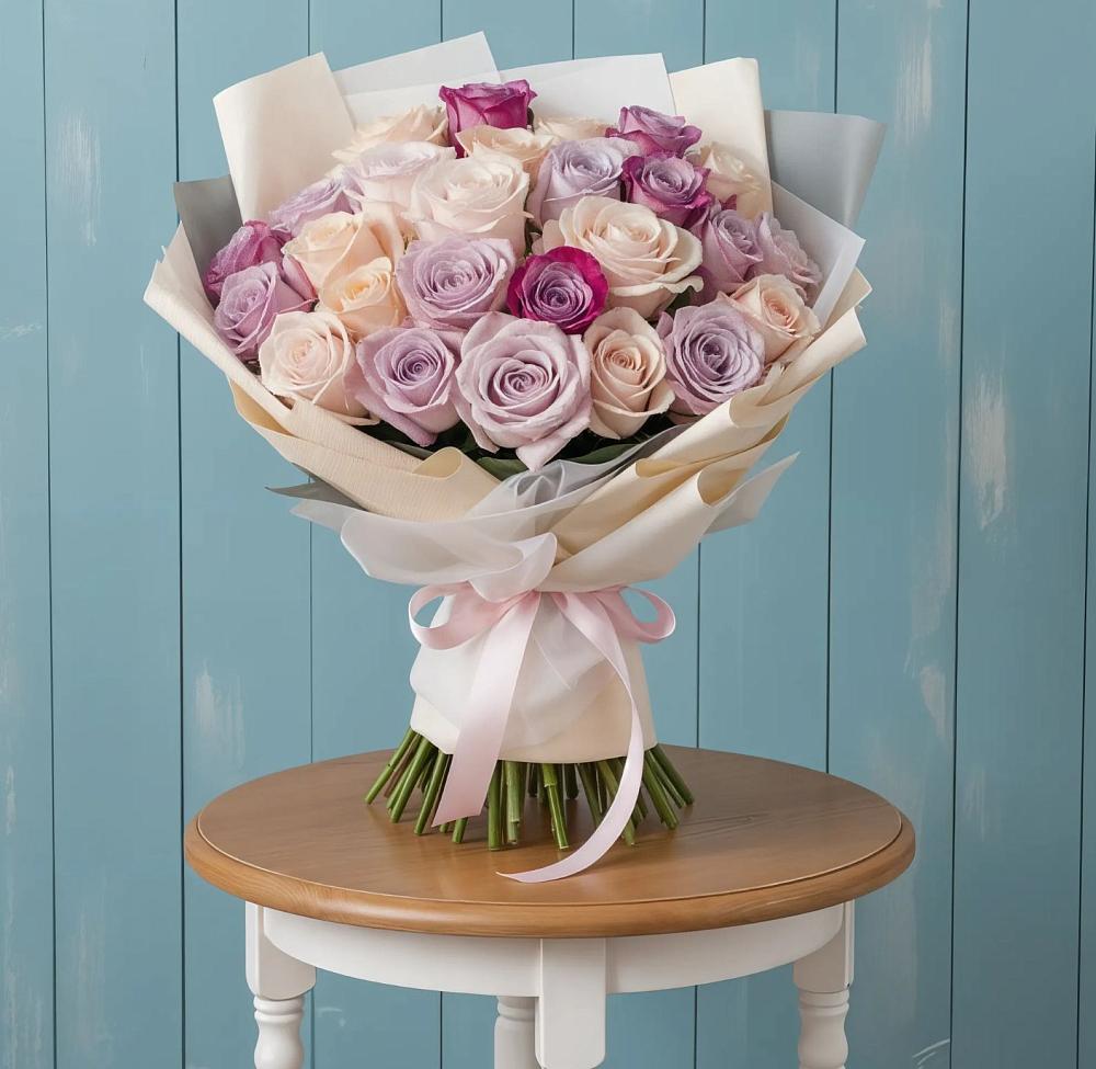 Букет цветов из: Розы в Душоново