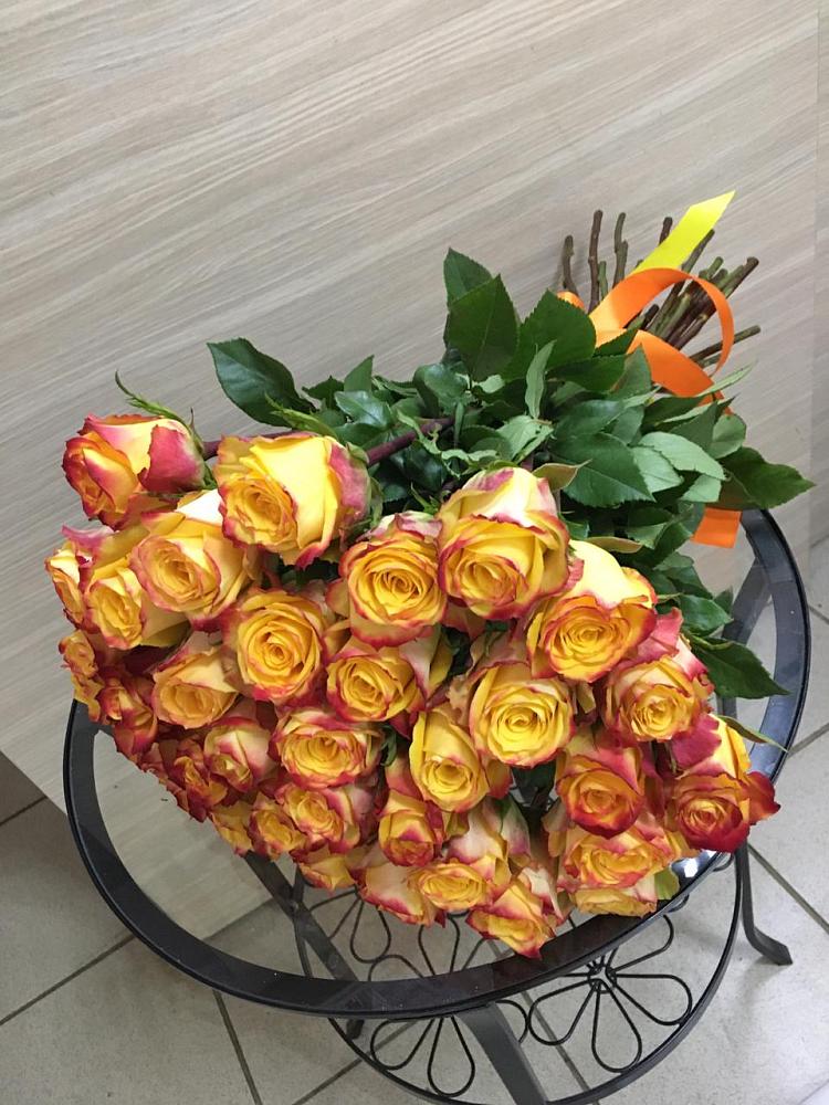 Букет Желтые розы в Душоново