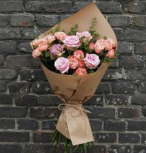 Букет цветов из:  Розы в Душоново