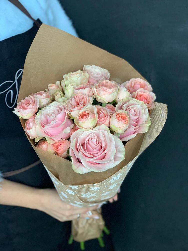 Букет цветов из: Хризантемы и Розы в Душоново