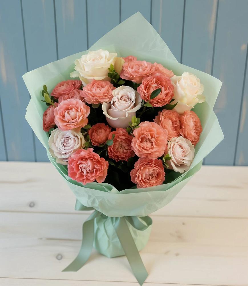 Букет цветов из: Розы в Душоново