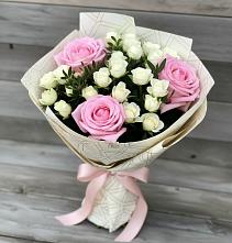 Букет цветов из:  Розы в Душоново