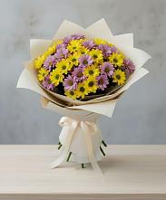 Букет цветов из:  Хризантемы в Душоново