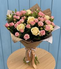 Букет цветов из:  Розы в Душоново