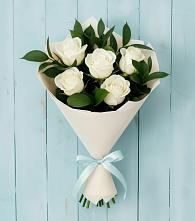 Букет цветов из:  Розы в Душоново