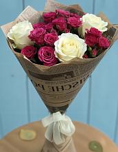Букет цветов из:  Розы в Душоново