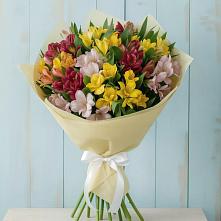 Букет цветов из:  Альстромерии в Душоново