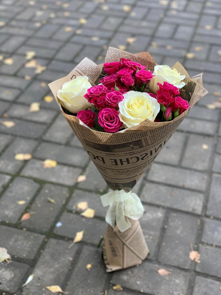 Букет цветов из: Розы в Душоново