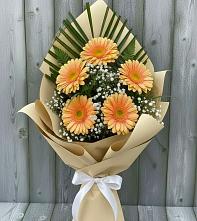 Букет цветов из:  Герберы #REPLACE_PRED# Душоново