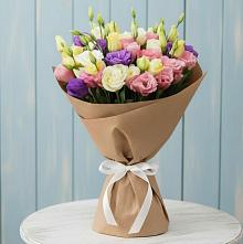 Букет цветов из:  Лизиантусы в Душоново