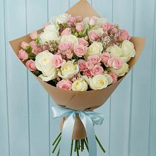 Букет цветов из:  Розы в Душоново