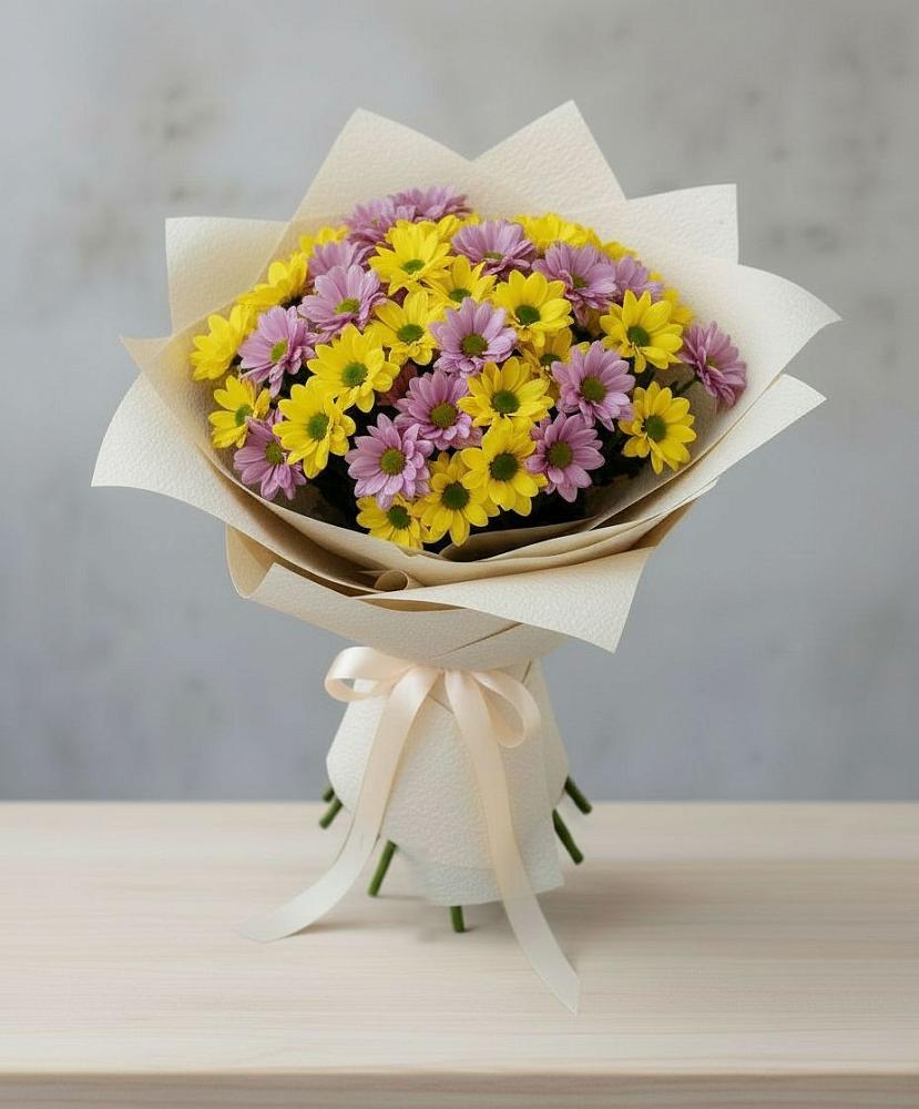 Букет цветов из: Хризантемы в Душоново